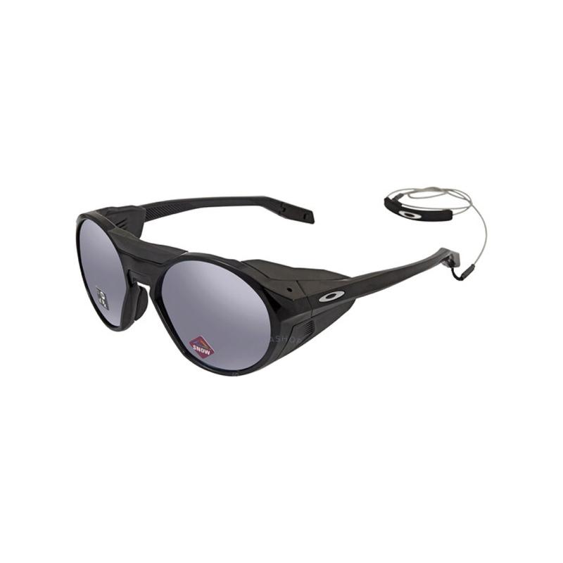 

Oakley Plastic Round Sunglasses Men s Black 56 чёрный
