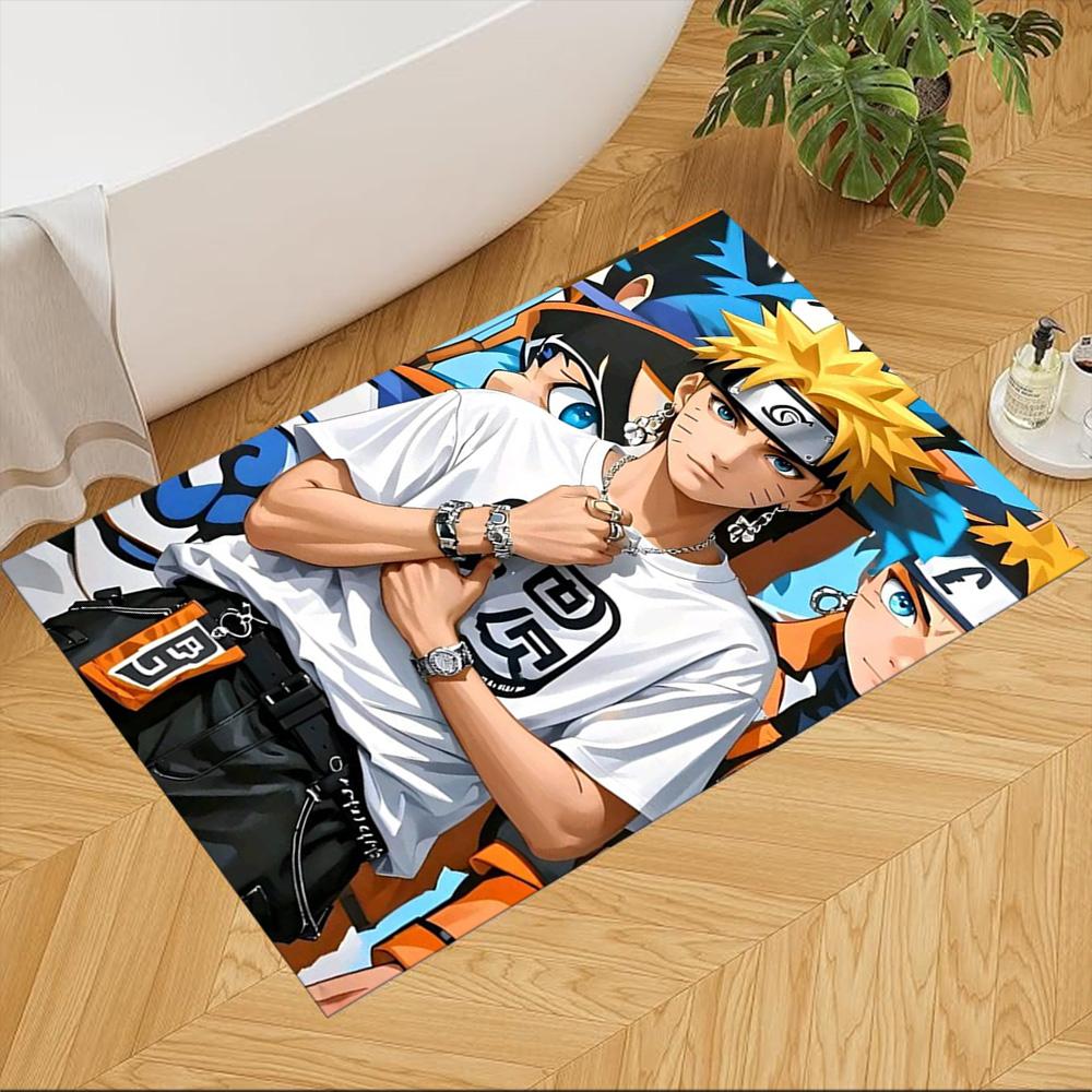 Naruto Floor Rug Office Rug Suitable for Dormitory Playrooms Game Room Foyer Antislip Carpet Decorate Offices Wedding Party Gift