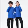 Unisex Half-Zip Athletic Track Suit Badminton Football Training Team Sports Fall Winter