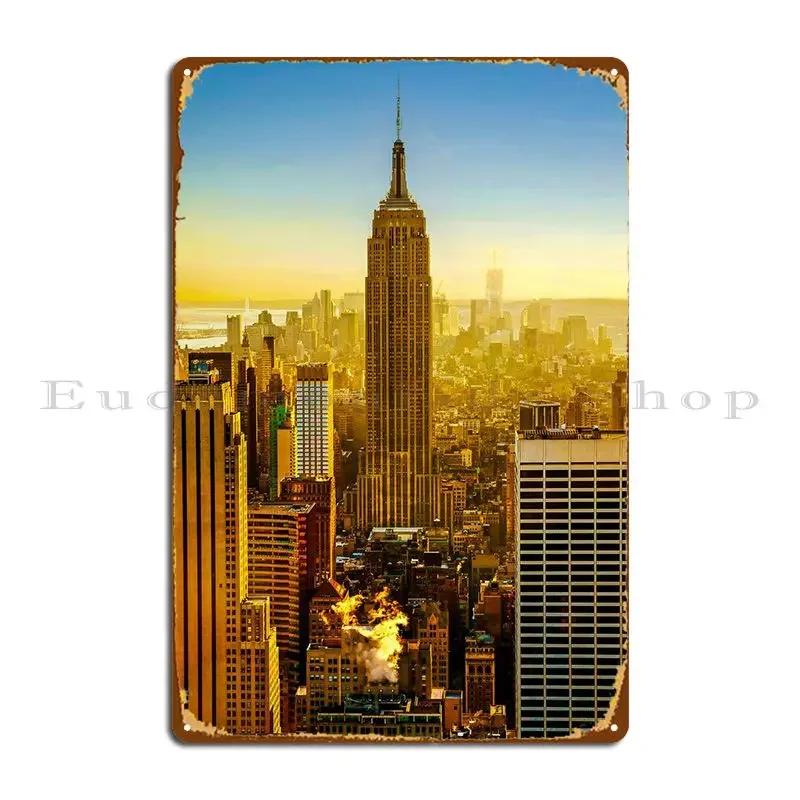 Landscape Metal Sign Poster Garage Create Designing Customize Cinema Tin Sign Poster 20x30cm(7.8x11.8inch)