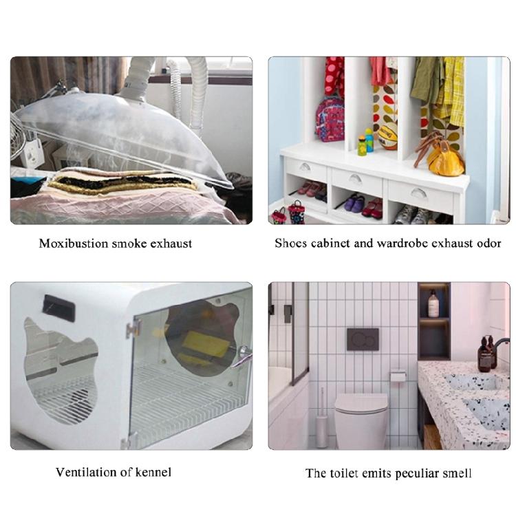 Energy Efficient 3 Inch Inline Duct Fan 12V Quiet Blower Exhaust Ventilation for Best  Air Circulations in Tight Space