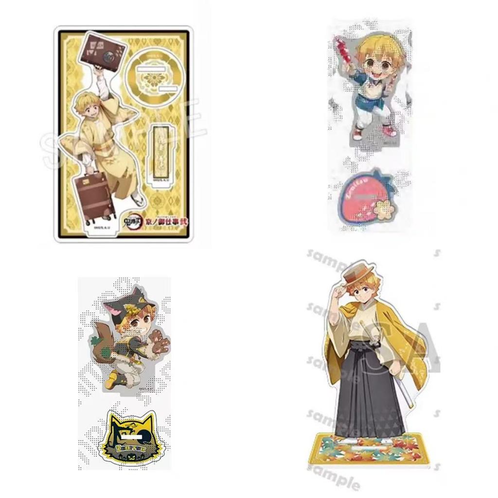 FOR Balde of Ghost Muichiro Figure Collection Acg Stand Uzui Tengen Acrylic Stand Gyomei Figur Standing Plate Kyoujurou Toys Boy