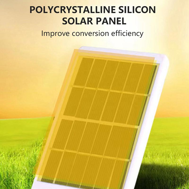 7W Solar Light Waterproof USB Charged Hanging Emergency Sunlight Powered Lamp Outdoor Indoor House Solar Bulb Light Solar Panels