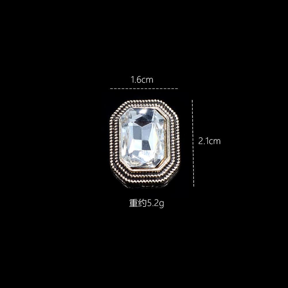 Xiaoxiangfeng Retro Old Series Alloy Jewelry Pearl Diamond Hole Shoes Diy Flat Bottom Buckle Mobile Phone Case Accessories