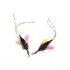 1PC/2PCS Artificial Long-tailed Insect Shape Cat Teasing Stick Replacement Head Pet Toys