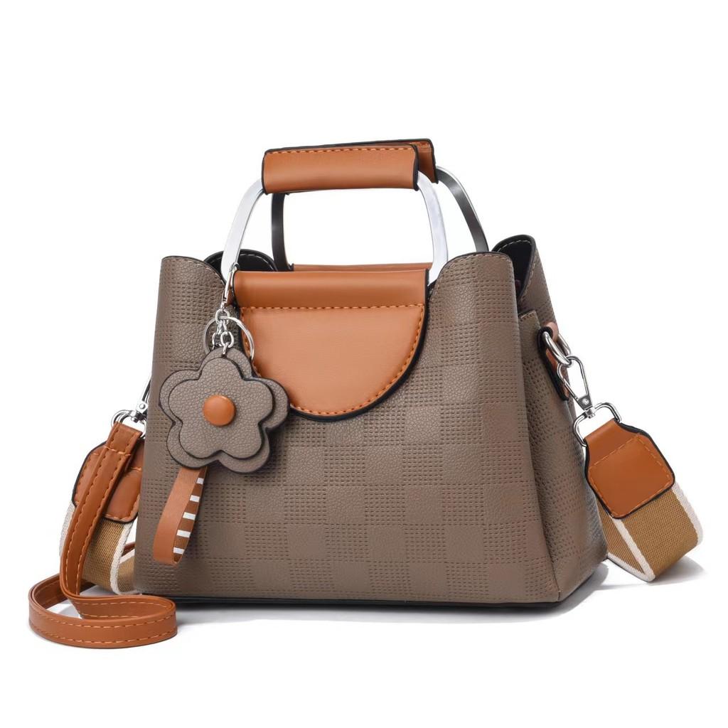 Stylish Women's Bucket Bag In Black Blue Burgundy Green Khaki And More With Unique Vintage Design