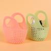 Plastic Shower Basket Mesh Laundry Basket Shopping Basket Wash Storage Basket  Home Storage
