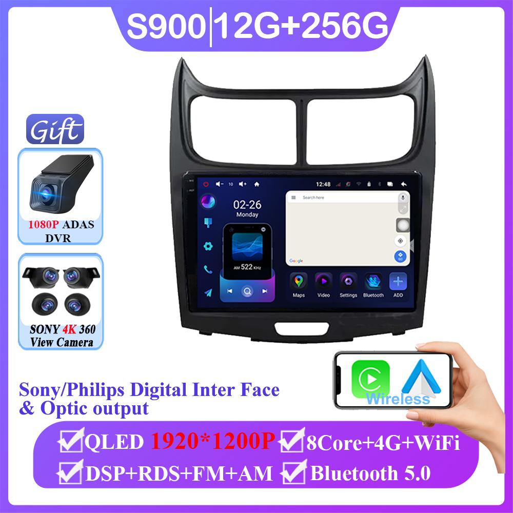 Für Chevrolet Sail 2009 2010 2011 2012 2013 Android 14 Drahtlose Carplay Auto Radio Multimedia Player Keine 2din DVD GPS Navigation