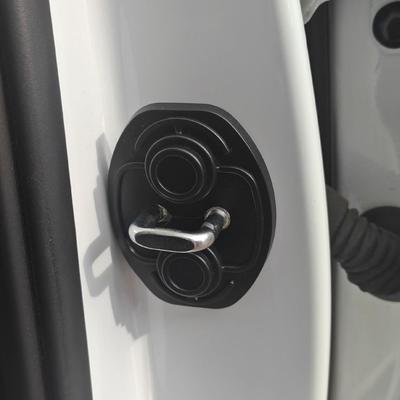 Car Door Lock Protection Pad Silent Car Shock-absorbing Buffer Gasket Door Lock Protective Cover Door Lock Protection Cover