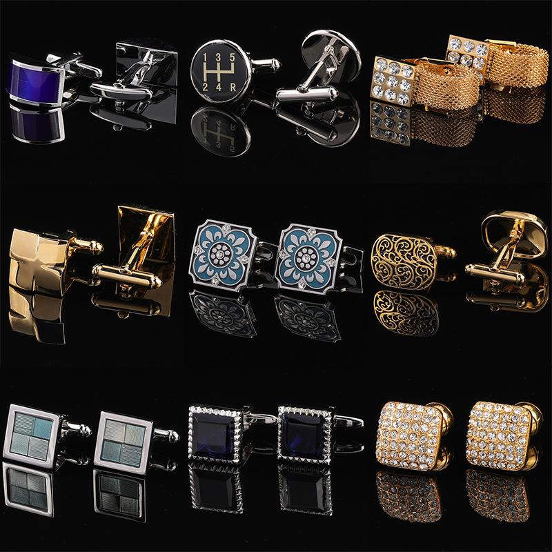 (Gift Box) Men'S Suit French Cuff Buckle Sleeve Spike Cufflinks Cuff Spike Shirt Buckle Cuff Buckle Women'S