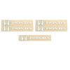 3D Metal Emblem Sticker Car Interior Decoration Styling Decals For Honda Civic FIT Accord Prelude CRV Jazz Acura ahm256