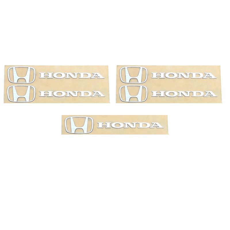 

3D Metal Emblem Sticker Car Interior Decoration Styling Decals For Honda Civic FIT Accord Prelude CRV Jazz Acura