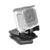 Holder with clip for attaching a GoPro action camera