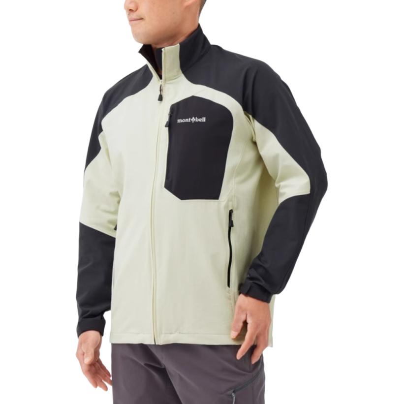MONTBELL Stylish and Comfortable Versatile Windproof Waterproof Stand Collar Shell Jacket Men's