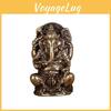 Lord Ganesha Buddhist Statue Elephant God Sculptur Desktop Decorative Ornaments