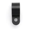 Baomain R-Type Cable Clamp 5/8 Inch Black UC-4 Pack of 50