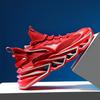 2026 large size mesh shoes men's summer breathable thin mesh sports leisure running fly knitting sports shoes dad shoes