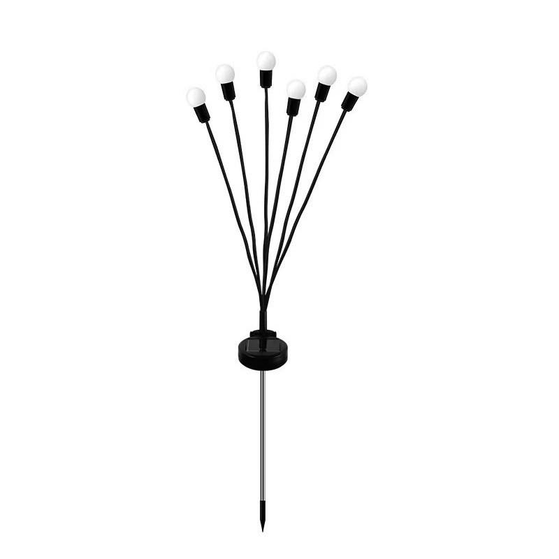 LED Solar Outdoor Firefly Firework Jellyfish Lights, Ground Insert Decorative Courtyard Landscape Atmosphere Lights