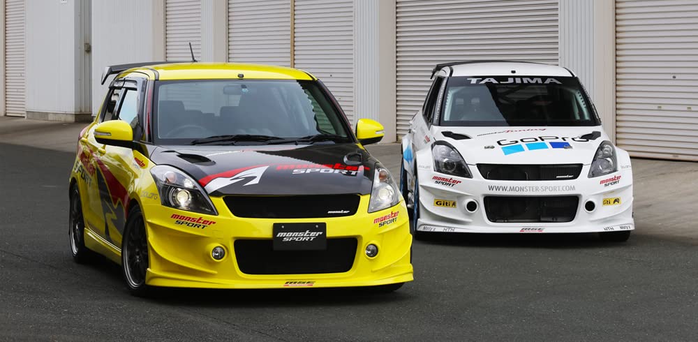 MONSTER SPORT Sport Driving Pedal Clear for Swift Sport Manual Transmission Covers, Anodized, [ZC32S]/Swift [ZC72S/ZD72S] (ZC32 MT) (849500-4850M)