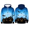 Halloween Skeleton Bone 3D Print Hoodie Unisex Pullover Sweatshirt Horror Cosplay Party Casual Streetwear Costume Tops