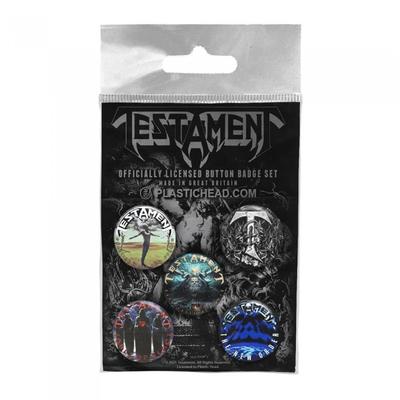 Testament Badge Set (Pack of 5)
