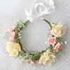 Flower Wreath Bridal Headband Music Festival Flower Headband Photo Headpieces