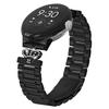 For Google Pixel Watch 2/Watch Stainless Steel Strap Crown Shape Rhinestone Decor Watch Band