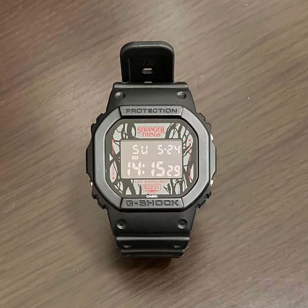 G-SHOCK DW-5600STT-1JR Stranger Things