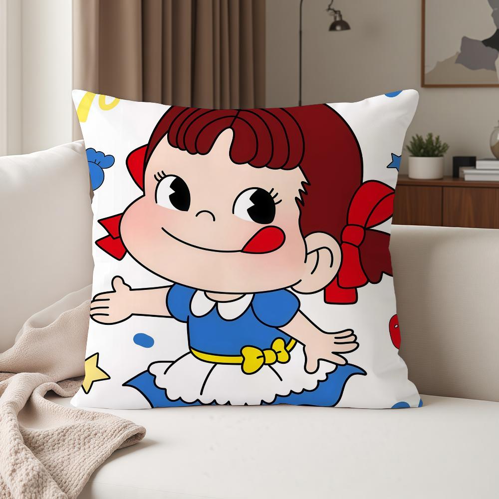 Cute Cartoon FFujiya Pillow Case Suitable For Bedrooms Living Rooms Cars Home Decoration