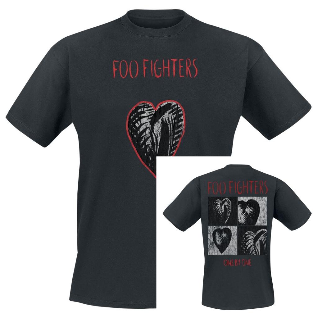 Hot Foo Fighters Cotton Band Shirt Unisex Summer Short Sleeve Fashion Brand Tee Luxury Casual Vintage