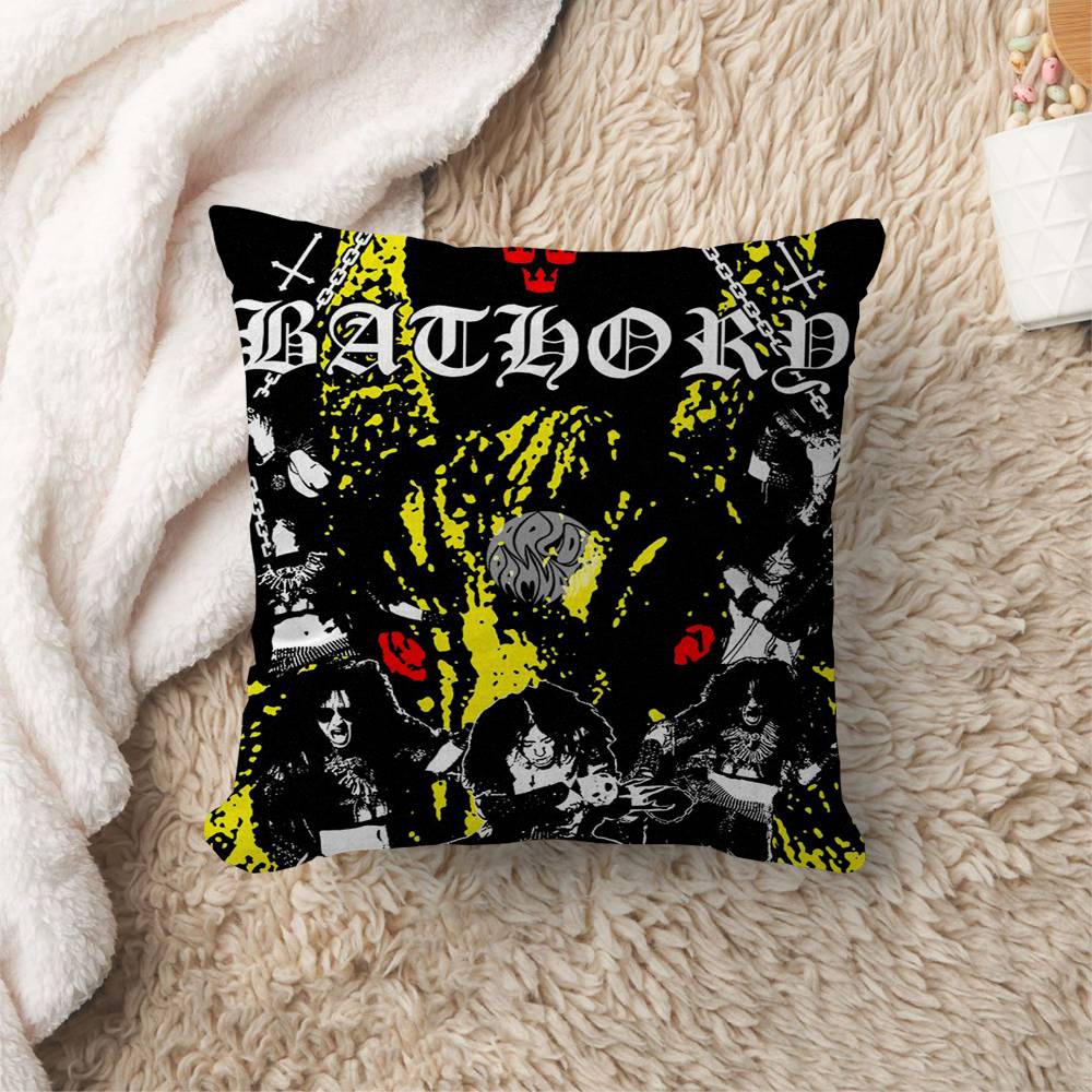 

Bathory Quorthon Pillow Gifts Home Office Furnishings Bedroom Sofa Car Cushion Cover case xcm 30x30 cm