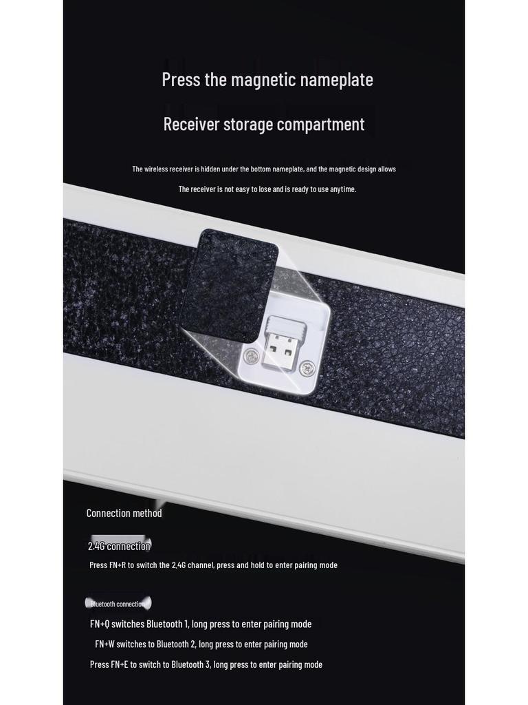 Ultra-Thin Bluetooth Mechanical Keyboard - Three-Axis Design, Office Gasket Structure, PBT Keycaps, Aluminum Build, Portable for Tablets