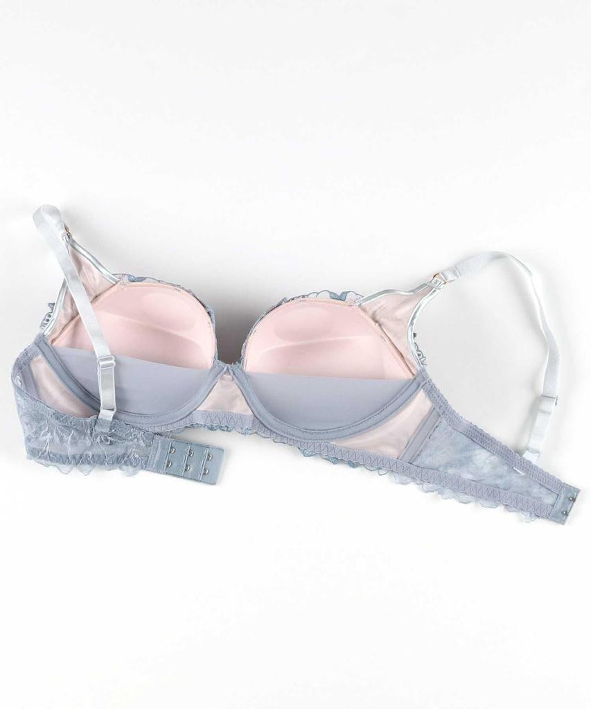 Creates Keeps Bust Bragenic Regular B70 [Amphi/Wacoal] Non-wired Bra, Cleavage, Shape, [BRAGENIC Type] Bra, Wireless, BMI339, Women's, BU,