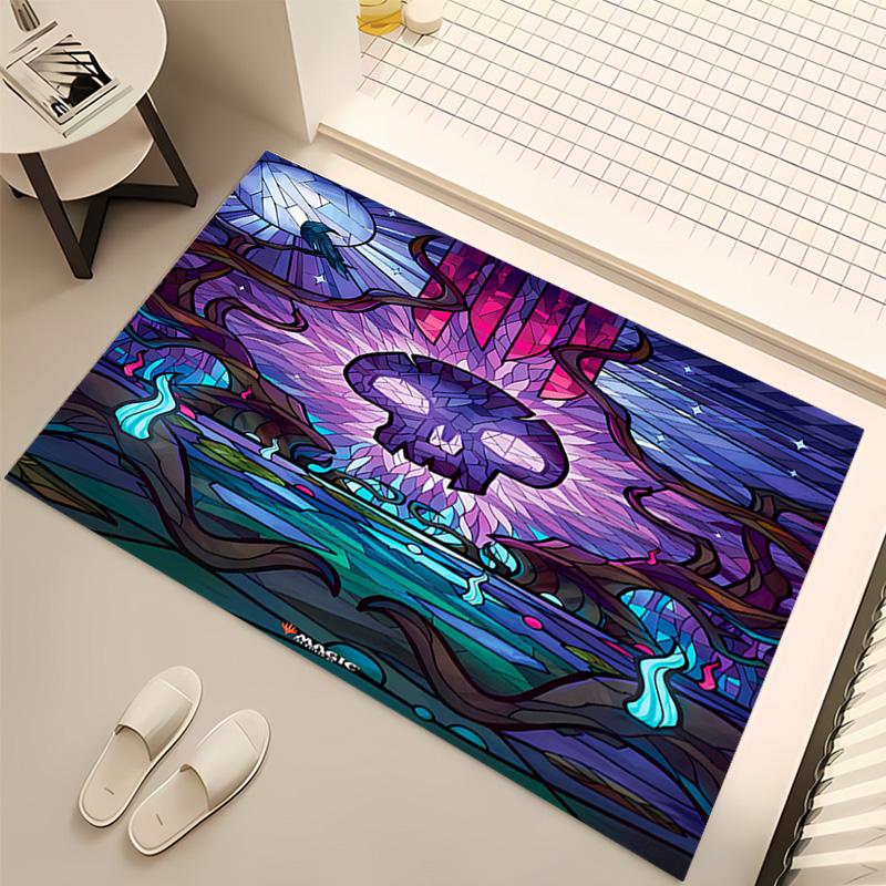 Magic The Gathering Print Area Rug - Soft,Washable Non-Slip Indoor Mat,Living Room,Home Office Decorative Rug