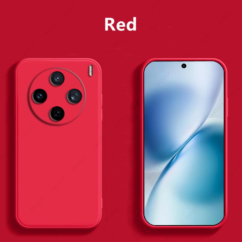 Liquid Silicone Phone Case For Vivo X200s Case Cover Funda Back Cover For Vivo X200s 5G Case Cover For Vivo X200s