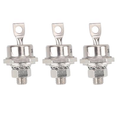 3PCS 70HFR120 70A Rectifier Diode Compact Stable Spiral Rectifier Module for Diesel Generator Accessories Positive Pole