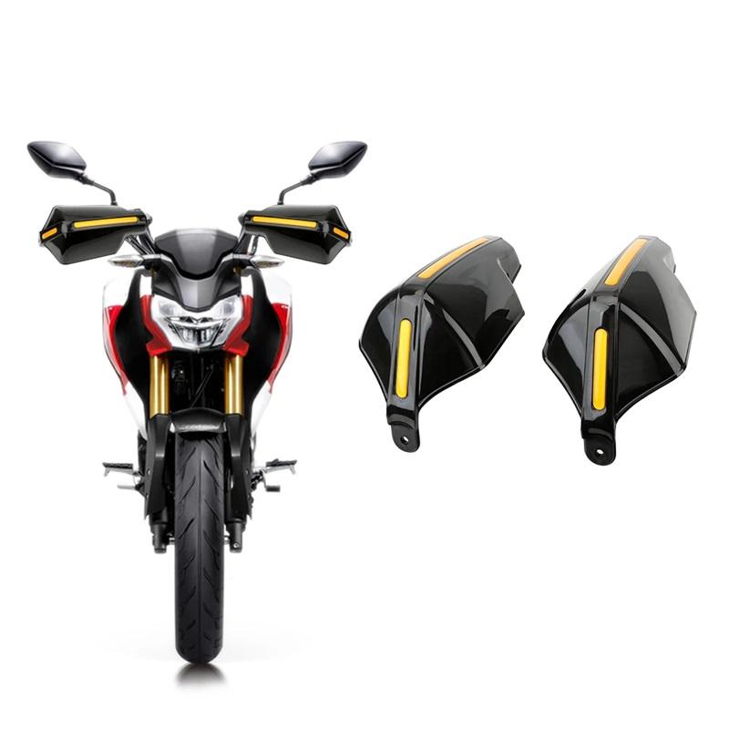 1 Pair Handle Protector Shield Windproof Motorcycle Hand Guard Handlebar HandGuards Motorbike Accessories Protection Gear