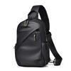 Men's Trendy Tactical Motorcycle Chest & Shoulder Messenger Bag - Large Capacity, Splash-Proof