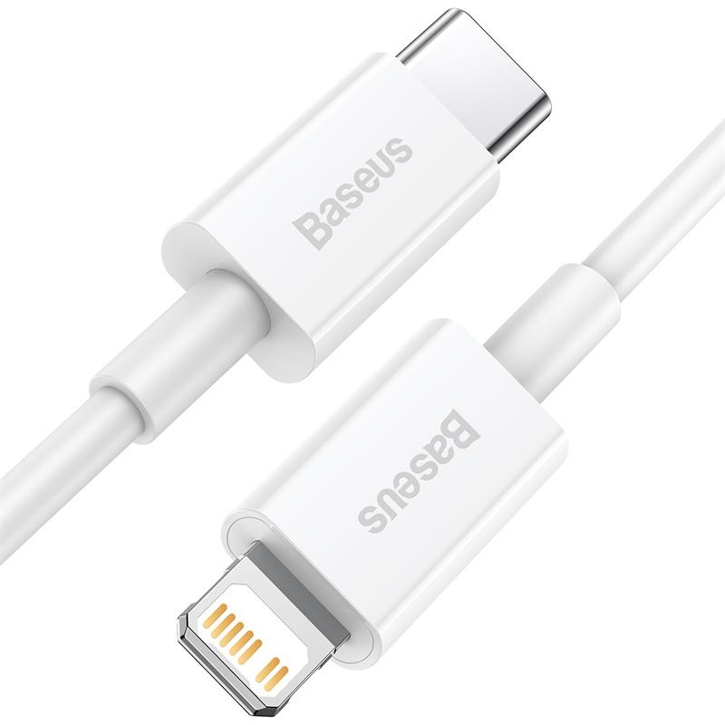 

BASEUS Superior Series Fast Charging Data Cable Type-C to iP PD 20W 1.5m White