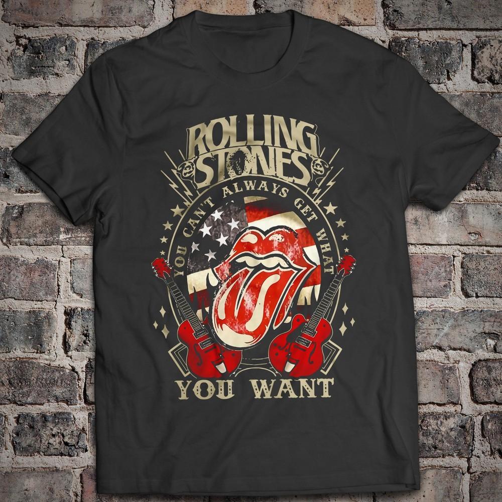 The Rolling Stones T-Shirt Love You Live Blue & Lonesome Between the Buttons Unisex T-Shirt S