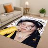 3D Kpop Hyunjin Star Art living Room Non-Slip Area Rug Soft Carpet for Bedroom Playroom and Sofa,Easy Clean Home Decor Doormat