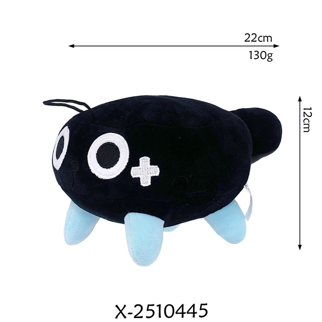 34style Cartoon Game Flower World Keychain Plush Toy Soft Stuffed Character Doll Backpack Pendant Halloween Gift for Fan