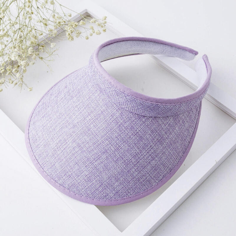 

[1+1] Ollie Wide Sun Cap 8 types 34. Blue + Purple - 1300645 + 1300651