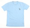 Dusty Luvin Blue Organic Cotton Graphic T-Shirt Women’s Large