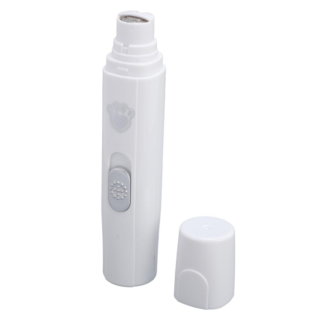 Dog Nail Trimmer 350mah Battery Rechargeable Quiet Multifunctional   Nail Grooming Tool for Cat Puppy