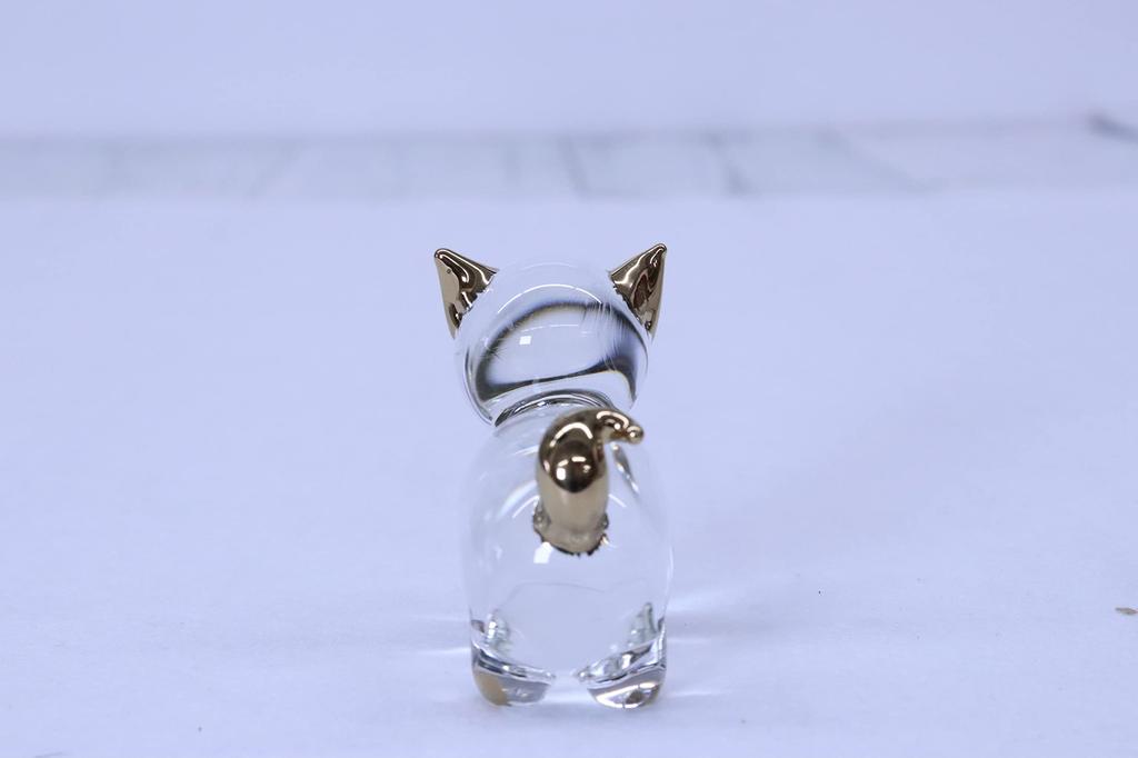 Castle Enterprises Cute Glass Good Hard Year of the Large Craft, Luck, Gold, [Zodiac Dog]