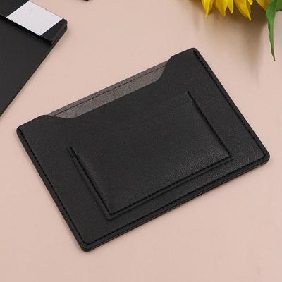 Slim Minimalist Front Pocket Wallet, PU Leather ID Card Case Credit Card Holder for Men Women Business Card Case ID Small Wallet
