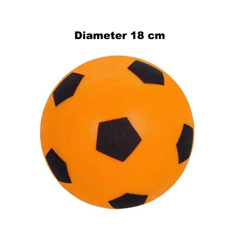 Silent Soccer Ball High Density PU Foam Quiet Football Indoor Playing Mute Bouncing Ball Children Sports Toy Game No Noise
