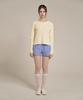 Iteoneolmomeonteu Waffle T-Shirt _ Yellow