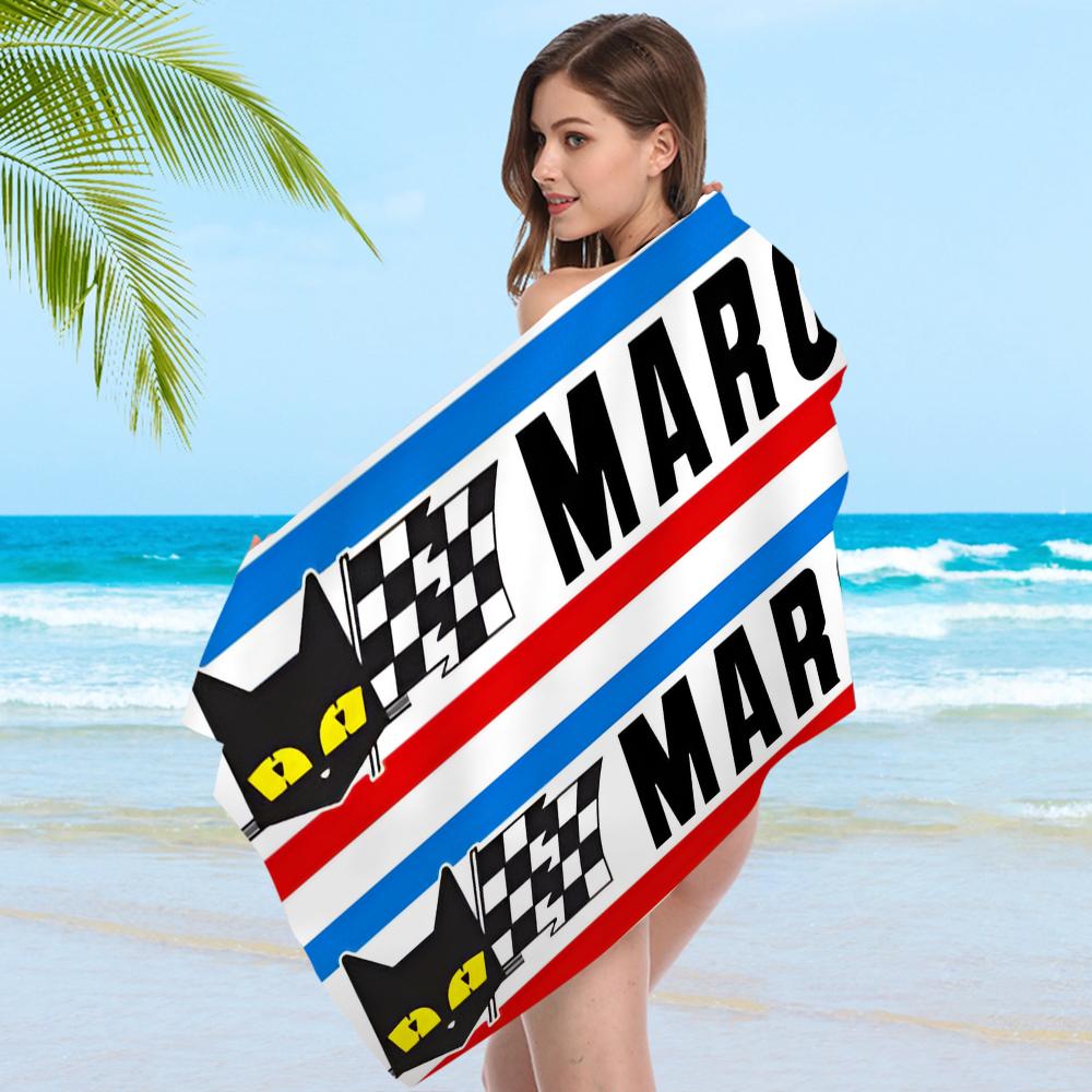 Sev Marchal Towel Microfiber Beach Towel Absorbent Quick dry Soft Yoga Swimming Resort Mountain Climbing Towel